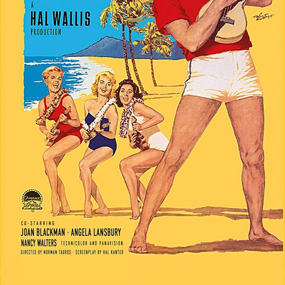 Blue Hawaii Vintage-Style Poster | 11x17 Print | Pacifica Island Prints - Picture 3 of 4